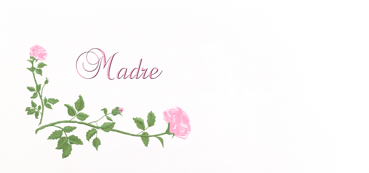 Corner Rose Madre Pink-White Faux